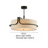 Modern Fabric Art Ceiling Chandelier Black Dining Room Bedroom Hallway Pendant Lights Minimalist Decor Indoor Lighting Fixture
