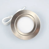 3W 5W 7W DC12V 14mm Slim LED Ceiling Downlight Nickel Color Mini Recessed Lighting 2inch Hole Cut Embedded Lamp  Display lights