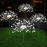 LED Solar Firework Lamp Outdoor Garden Decor Pathway Fairy Lights Waterproof Christmas Yard Balcony Patio Lawn Solar Light