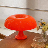 Led Mushroom Table Lamp, Modern Minimalist Desk Lamp, USB Powered, Three-Color Dimming, Suitable for Hotel and Bedroom Lighting.