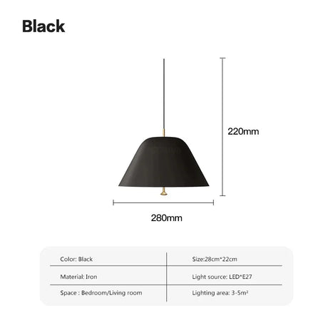 Nordic Iron Pendant Light For Restaurant Bar Dining Rooms Acrylic E27 Hanging Lamps Study Bedroom LED Ceiling Décor's Illumination