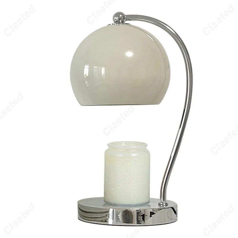 European Wax Melting Lamp & Reed Diffuser - Romantic LED Bedside Nightlight