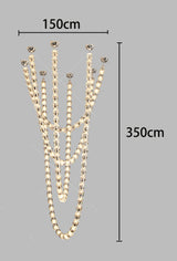 Nordic home decoration salon bedroom decor smart led lamp lights for room dimmable Ceiling light lamparas indoor lighting