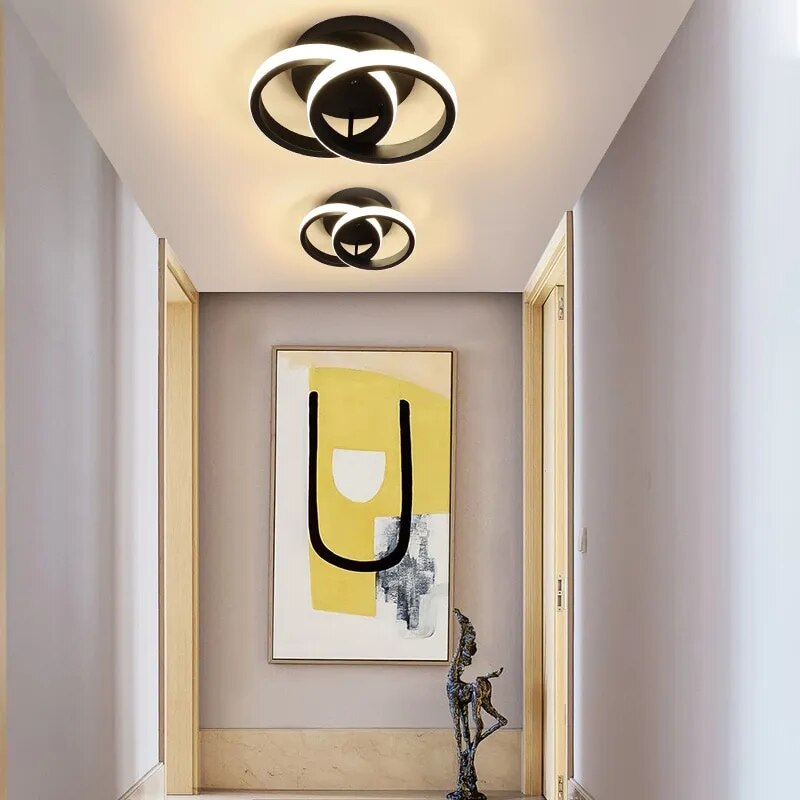 Modern LED Aisle Ceiling Lights Corridor Light Balcony Lights Led Surface Mounted for Bedroom Living Room Nodic Home Lighting
