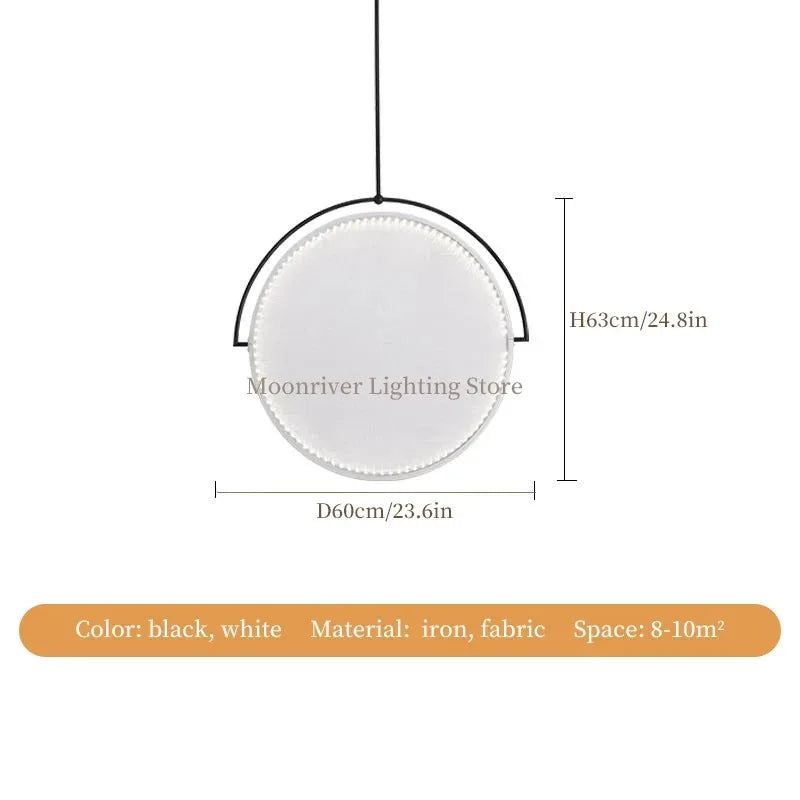 Italian Style Modern LED Pendant Chandelier - Sleek Hanging Ceiling Lamp Fixture for Bar Counter, Shop, Restaurant, Living Room & Home Decor