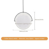 Italian Style Modern LED Pendant Chandelier - Sleek Hanging Ceiling Lamp Fixture for Bar Counter, Shop, Restaurant, Living Room & Home Decor