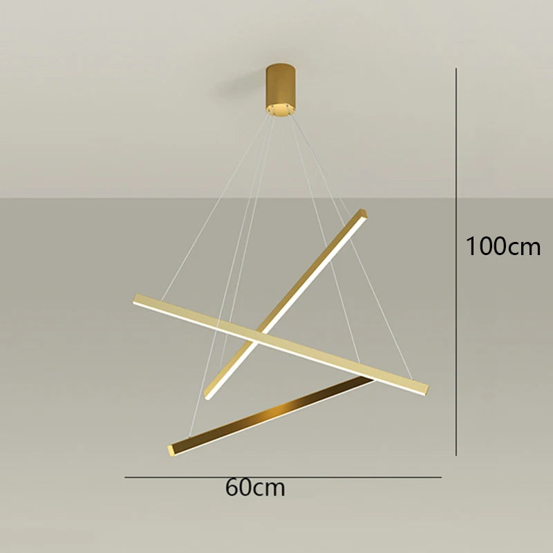 Nordic home decor dining room Pendant lamp lights indoor lighting stair lamp hanging light chandelier lamps for living room