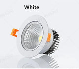 Dimmable Living room bedroom dining room spot light Led Downlight Light Ceiling Spot 3w 5w 7w 9w 12w 15w 18w AC85-230V Recessed