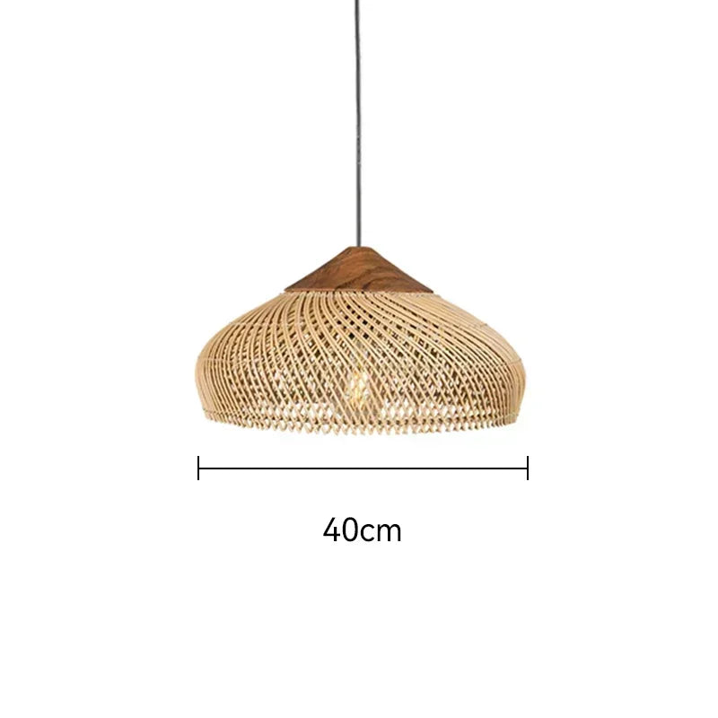 2026 Southeast Asian Rattan Lamps Handmade Pendant Lights Hight Quality Dining Room Restaurant Kitchen Light Fixtures