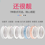 Modern ceiling fan lights for bedrooms, living rooms, dining rooms, invisible ceiling fans, Nordic minimalist and silent 110V 220V