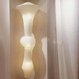 Nordic Wabi Sabi Wind Rice Paper Led Pendant Lights Living Room Bedroom Corner Chandelier Duplex Loft Home Decor Bedside Lamp