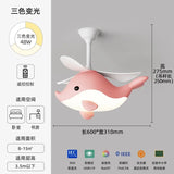 Children's Room Ceiling Led Light Creative Cartoon Airplane Chandelier Personality Boys and Girls Bedroom Lamp Fan Light Fixture