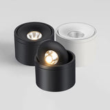 Surface Mounted Dimmable COB LED Downlights 7W 10W 15W 20W 24W Rotatable LED Ceiling Lamp Background Spot Lights Indoor Lighting