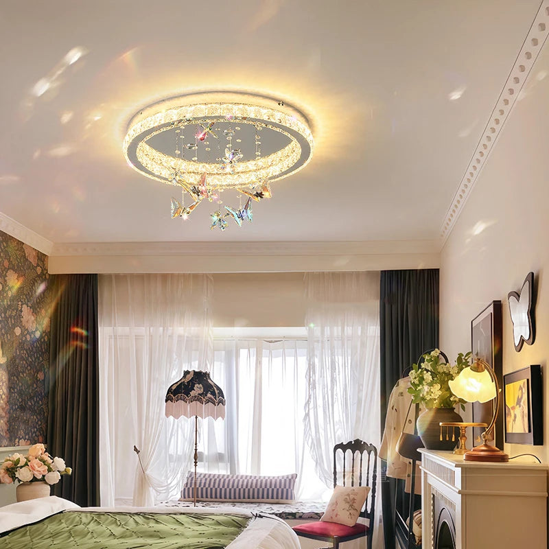 Nordic home decoration salon bedroom decor smart led lamp lights for room dimmable Ceiling light lamparas indoor lighting