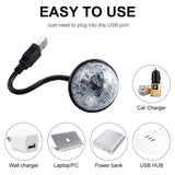 E2 Dj Lighting Sound Party Auto USB Disco Ball Lights RGB Multi Color Car Atmosphere Room Decorations Lamp Magic Strobe Lights