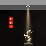 Small Beam Angle LED Spotlight (3°/8°/15°) - Recessed Round Ultra-Thin Accent Light