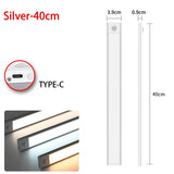 LED Motion Sensor Light Night Light Wireless USB Under Cabinet Light For Kitchen Cabinet Bedroom Wardrobe Sensor Indoor Lighting