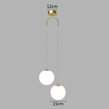 Modern Glass Chandeliers Lighting for Dining Room Bedroom Home Restaurant Bar Decor Hanging Bedside Lamp LED Pendant Lamps