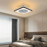 Ceiling Fan with Lights 22inch Modern Semi-Flush Mount Ceiling Fan with Remote Dimmable 3 Color 3 Speed Fan Lighting
