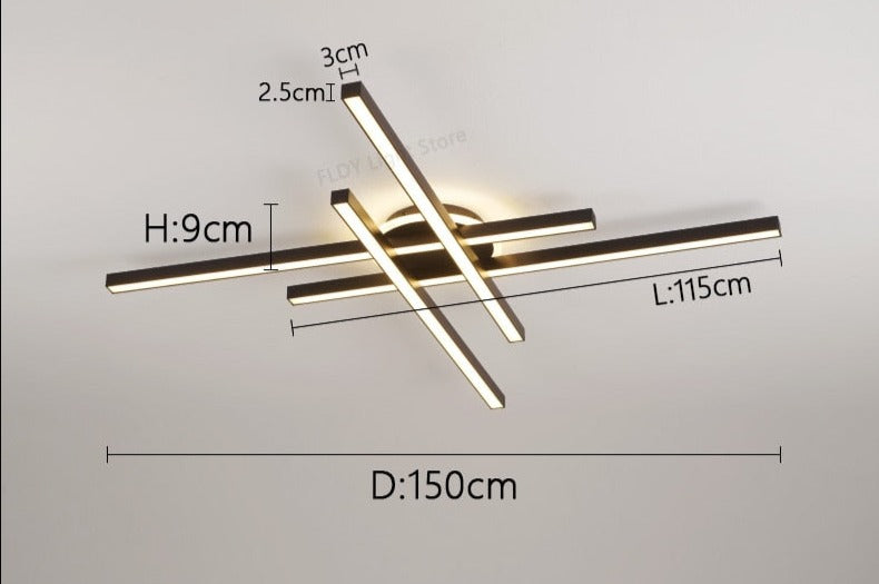 2023 new ceiling lamp Nordic modern LED lamp living room dining room bedroom lights ceiling chandelier