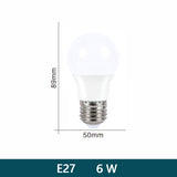 LED Bulb Lamps 3W 6W 9W 12W 15W 18W 20W 10pcs/lot E27 E14 Lampada LED Light Bulb AC 220V-240V Bombilla Spotlight Cold/Warm White