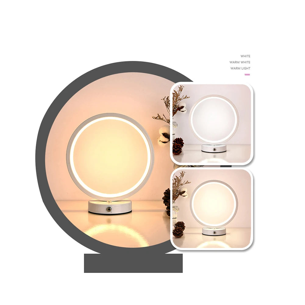 Crystal LED Table Lamp Stepless Dimming USB Charging Touch Switch Remote Control Bedside Light Living Room Decoration Desk Lamp