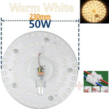 AC 220V–240V LED Ceiling Light Board Replacement (12W–50W) - Circular SMD LED PCB Module Plate for Round Lamp Repairs