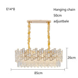 2025 New Modern High-End Light Luxury Crystal Chandeliers for Living Room Dining Bedroom Indoor Decor Lighting Lustres Fixtures