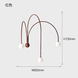 Comet LED Chandelier Nordic minimalist glass globe lamps living room creative personality study cafe art dining room lighting