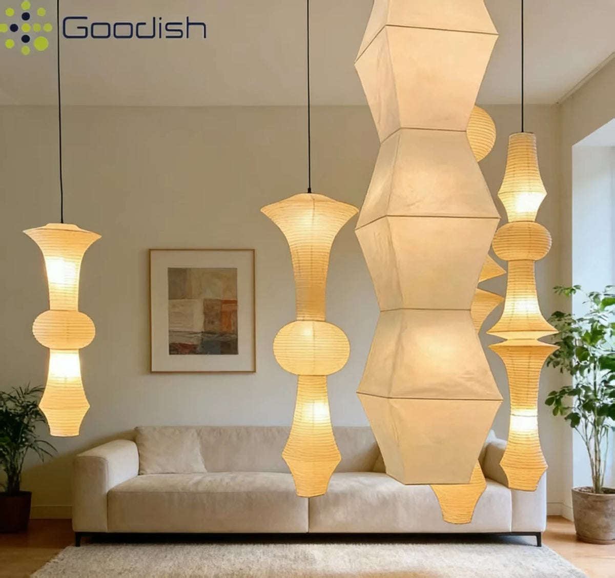 Modern Minimalist Nordic LED Pendant Light Art Creative Joint Connection Shaped Chandelier for Living Room Home Decor