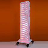 Red Light Therapy LED Physical Therapy Full Body 480,590,630,660, 670, 810, 830, 850,1060 Red Infrared Light Therapy Panel With Mobile Stand
