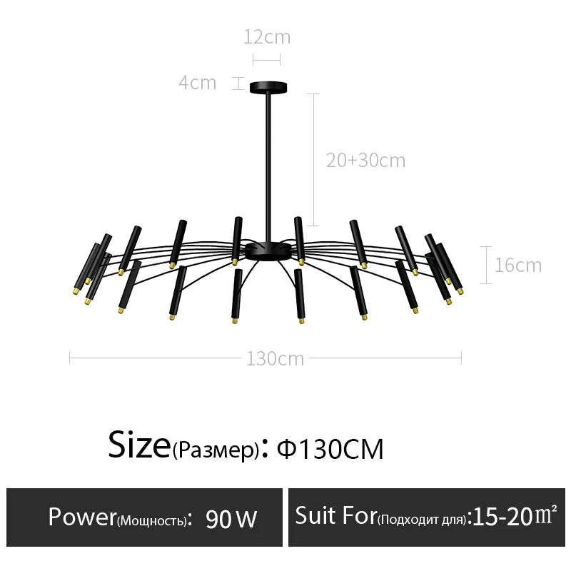 2025 Modern Design Art LED Chandelier Bedroom Restaurant Hanging Light Lighting Lustre LivingRoom Pendant Lamp Home Deco Fixture