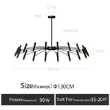 2026 Modern Design Art LED Chandelier Bedroom Restaurant Hanging Light Lighting Lustre LivingRoom Pendant Lamp Home Deco Fixture
