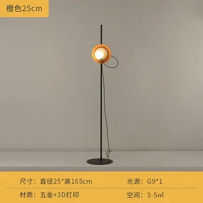 Designer Minimalist Magnetic Adjustable Floor Lamp LED G9 Modern Indoor Lighting Home Decor Living Room Bedroom Bedside Store