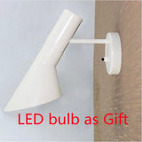 Nordic Indoor Bedside Wall Lamps with Plug Modern Bedroom Living Room Decoration Wall Sconce Lights 220V E27 Wall Decor Lighting