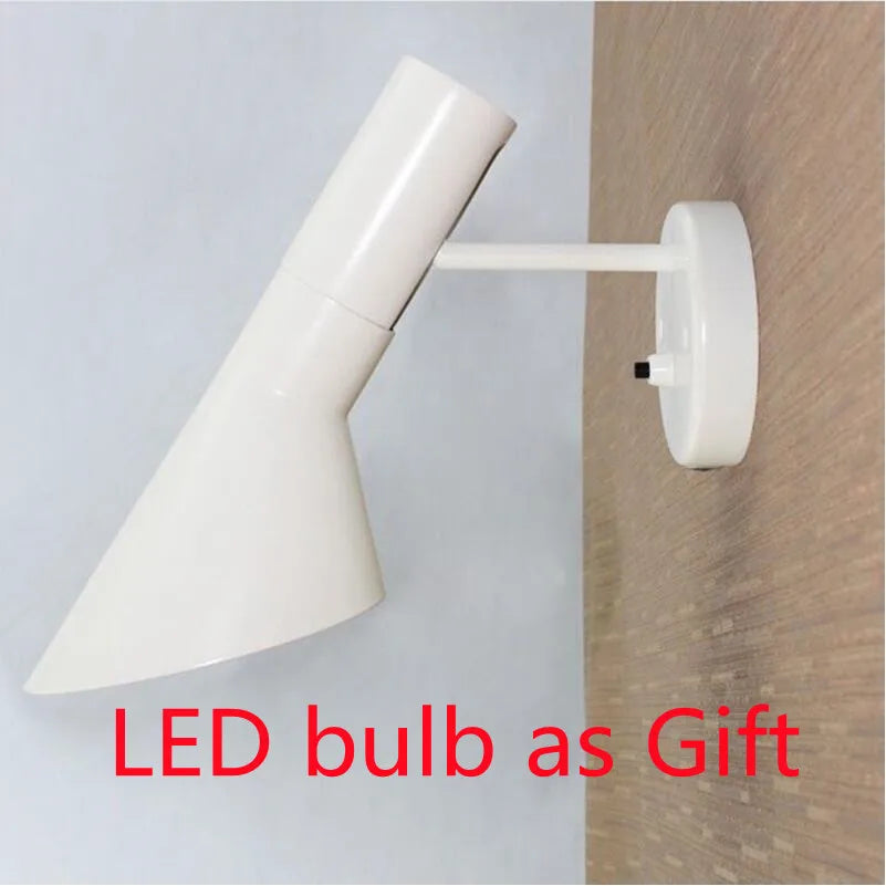 Nordic Indoor Bedside Wall Lamps with Plug Modern Bedroom Living Room Decoration Wall Sconce Lights 220V E27 Wall Decor Lighting