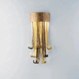 Luxury Crystal Glass Chandelier Modern Dimmable Ceiling Light Luster Hardware Adjustable Height for Villa Staircase