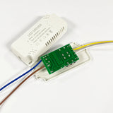 LED Driver Lights Transfermer (40-60W)*2 for Double Color Ceiling Lamps Two Channel Output DC130-200V 240mA,Input AC165-265