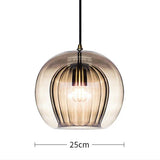 Nordic Modern Glass Pendant Lamp - Minimalist Kitchen Island Hanging Light