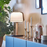 2025 Nordic French High-end Bedroom Bedside Lamp Simple Cream Style Modern Design Room Decoration Study Glass LED Table Lamps