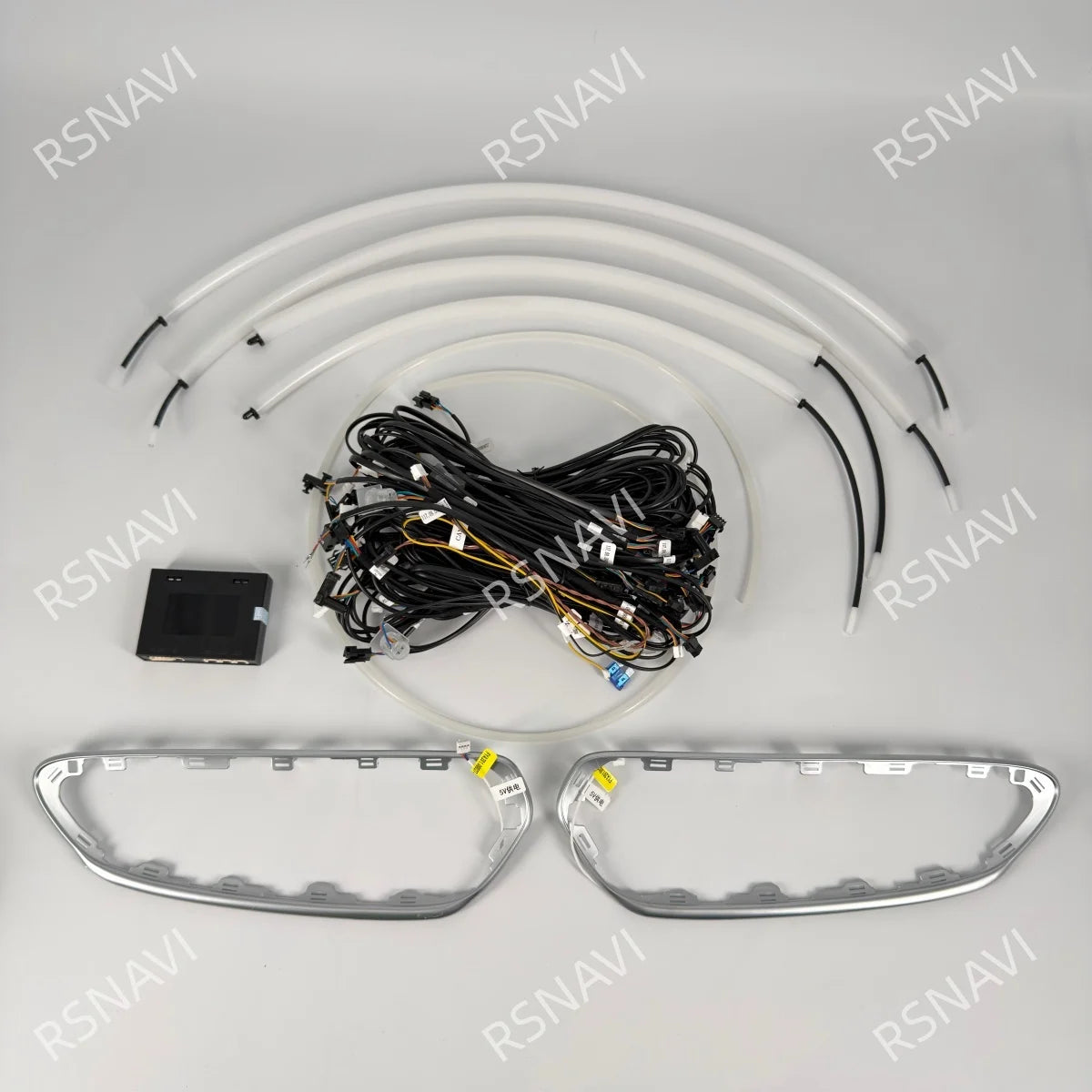 3/64 Colour LED Air Vents Ambient Light For Mercedes Benz V-Class W447 V260 2016-2023 Turbine Outlet Nozzle Active Ambient Light