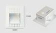 Motion Detect LED Wall Lamp Frameless 3W Step StairCase Recessed Lighting For Home Channel Corridor Hotel Indoor Night Footlight