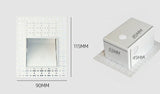 Motion Detect LED Wall Lamp Frameless 3W Step StairCase Recessed Lighting For Home Channel Corridor Hotel Indoor Night Footlight
