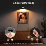 3-Pack Wireless Battery Picture Lights - Magnetic LED Art Lamp with Remote Control