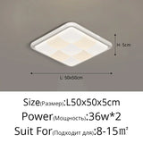2025 Modern Bedroom Ceiling Lamp LED Chandelier For Living Room Indoor Lighting Fixture Kitchen Lustre Lamp Whole House Lighting