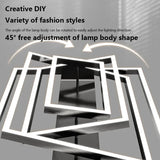 Modern LED Ceiling Lamp Industrial Style Chandelier for Living Dining Room Bedroom Home Decortion Indoor Lighting Fixture Luster