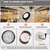 UFO LED High Bay Light (100W/150W/200W) AC220V - Smart IC Driverless Super Bright Overhead Industrial Lamp for Warehouse & Garage