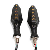Front & Rear Motorcycle Turn Signal Indicators - Fits Yamaha YZF R1 R6 FZ1 FZ6 MT07 MT09 & Kawasaki Ninja ZX6R ZX10R