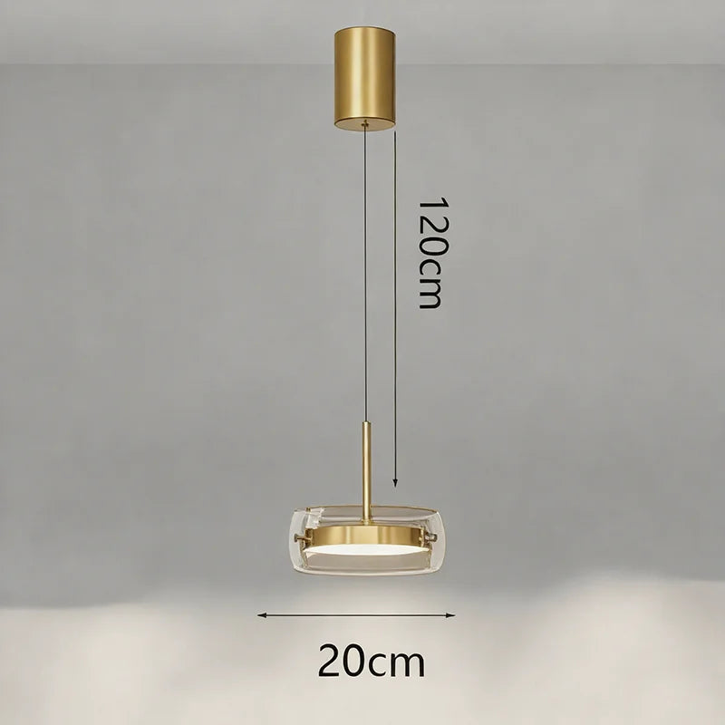 Modern LED Pendant Light for Living Room - Luxury Home Decor Chandelier