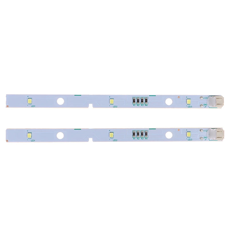 2-Pack Refrigerator LED Light Bar Strip for Hisense / Rongsheng (DC12V 2W, 16cm) - Replacement Model E349766 MDDZ-162A 1629348